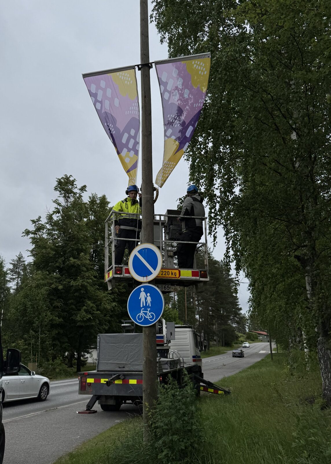 Kontio-Sähkön työkohde